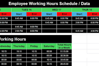 design weekly, daily planner and schedule in just 1 hour