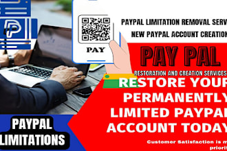 appeal to restore your paypal limitation to withdraw your money permanently