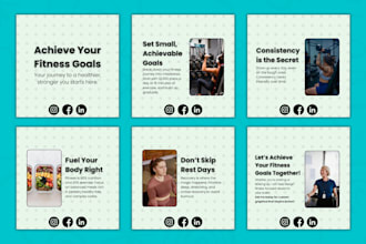 design social media posts and canva templates