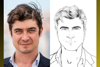 draw awesome portrait for you