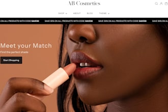 create a converting shopify store design, shopify website design and redesign