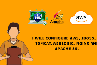 configure AWS, jboss, tomcat, weblogic, nginx and apache SSL