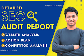 do a detailed seo audit report and fixed errors