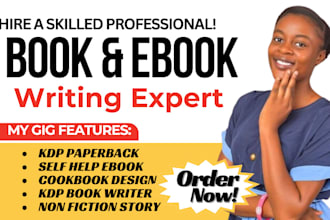 ghostwrite ebook as ghost book writer, amazon kindle nonfiction ghostwriter