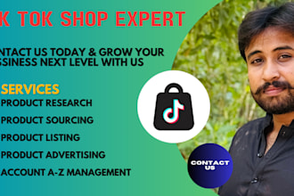 be your tiktok shop virtual assistant and manage your tiktok store