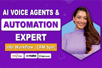 build ai voice agent and automate your business workflows with n8n automation