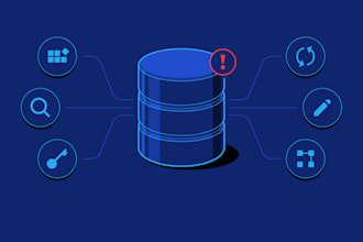 create full database project using oracle, mysql, sql server