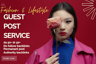 publish guest on high da fashion and beauty blog