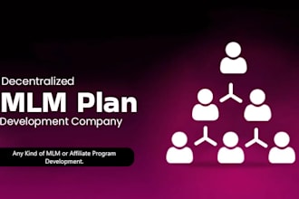 build a decentralized crypto affiliate MLM system
