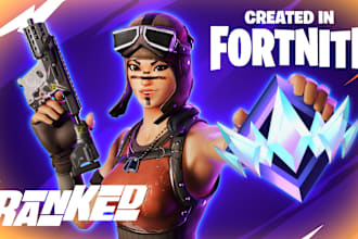 create trending 3d thumbnail for your fortnite creative map