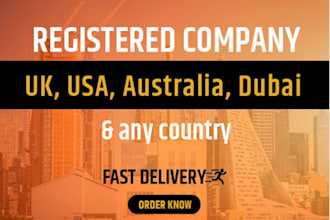 do uk company registration open new us llc, register australian business