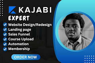 design kajabi website kajabi sales funnel kajabi expert kajabi landing page