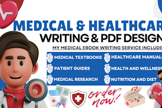 write and design medical ebook, power point nursing ebook, holistic health, ppt