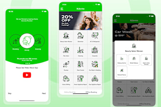 develop multi service on demand handyman app home service app