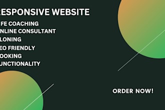 build your customized life coaching website for business success