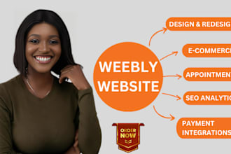 design weebly website  or weebly website redesign weebly