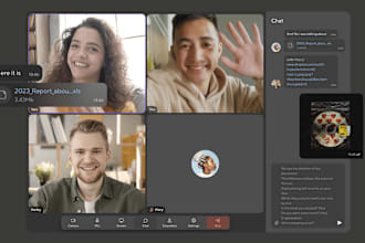 develop audio chat app, video conference app, zoom app