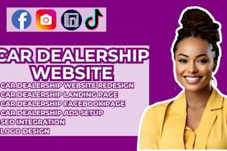 design car dealership website car rental website auto dealership website