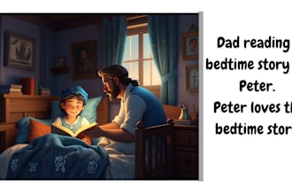 create a unique book cover for your children storybook