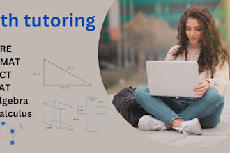 tutor gre, act, sat math, algebra and calculus