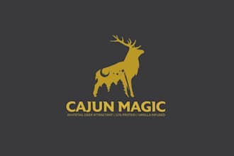 design awesome cajun magic logo