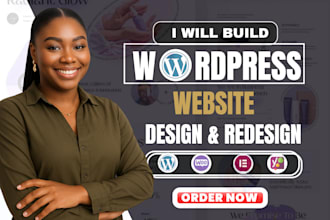 build wordpress website design elementor pro woocommerce store blog sales funnel