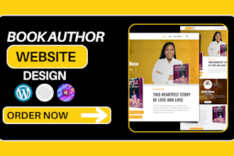do author website design book author website ebook website