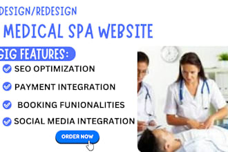 design medical spa website health and wellness marijuana cbd ecommerce website