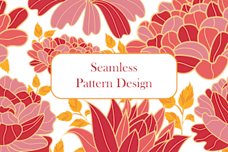 create a seamless repeat pattern design
