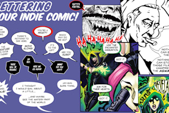 letter your indie comic book