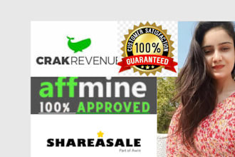 create crackrevenue , affmine and shareasale
