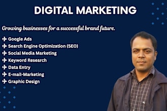 be your professional digital and social media marketing manager