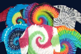 get you best tie and dye fabric design