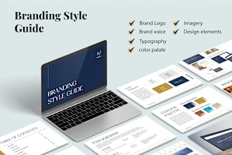 design professional logo and brand identity guidelines or style guides