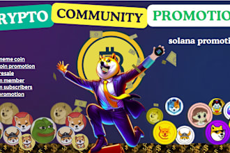 grow crypto telegram community, x twitter engager, crypto project promotion