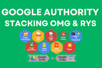 create google authority stacking omg rys for local SEO ranking