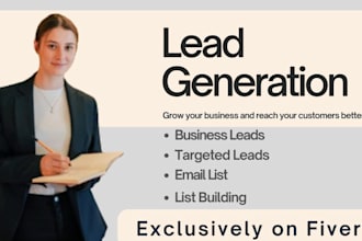 do email listing, lead generation, b2b leads