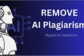 check and remove ai and plagiarism content in a few minutes