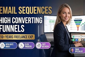 be your email copywriter for sales sequences and newsletters