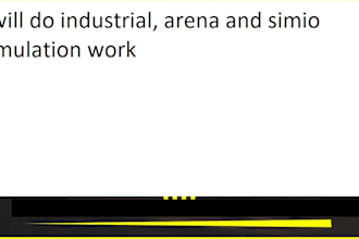 do industrial, arena and simio simulation work and assignment