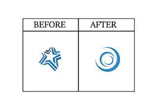 redraw,  remake,  rebrand,  redo or refresh your existing logo