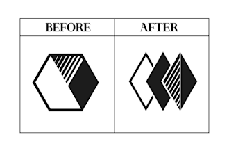 redraw,  remake,  rebrand,  redo or refresh your existing logo