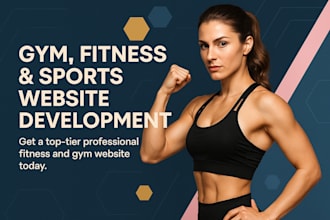 build a responsive fitness, gym, yoga or personal trainer website