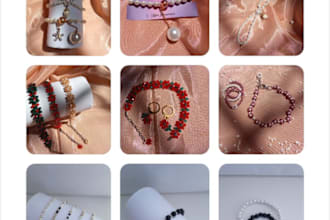 make handmade beads accessory it is made with attention and love