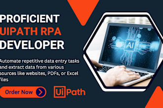 automate any manual repetitive task using uipath rpa robot