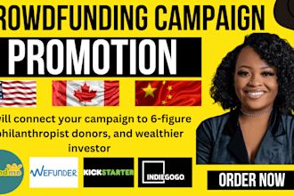 amplify promote your crowdfunding campaigns on gofundme indiegogo kickstarter