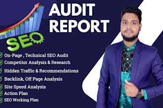 make website audit report analysis and provide action plan and fix technical SEO