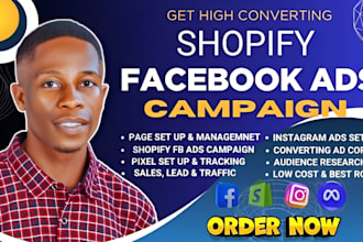 do shopify facebook ads campaign, instagram ads, to boost shopify sales