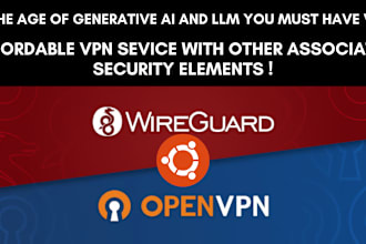 do VPN setup and integration for your personal use or saas enablement