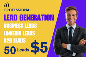 do targeted b2b linkedin lead generation email list building